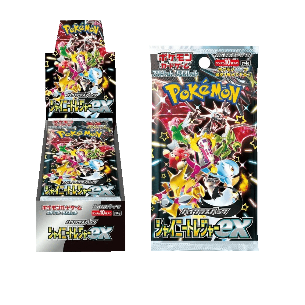 Pokemon Shiny Treasure ex Japanese Booster Box - SV4A EternaCards Pokemon Shiny Treasure ex Japanese Booster Box - SV4A EternaCards