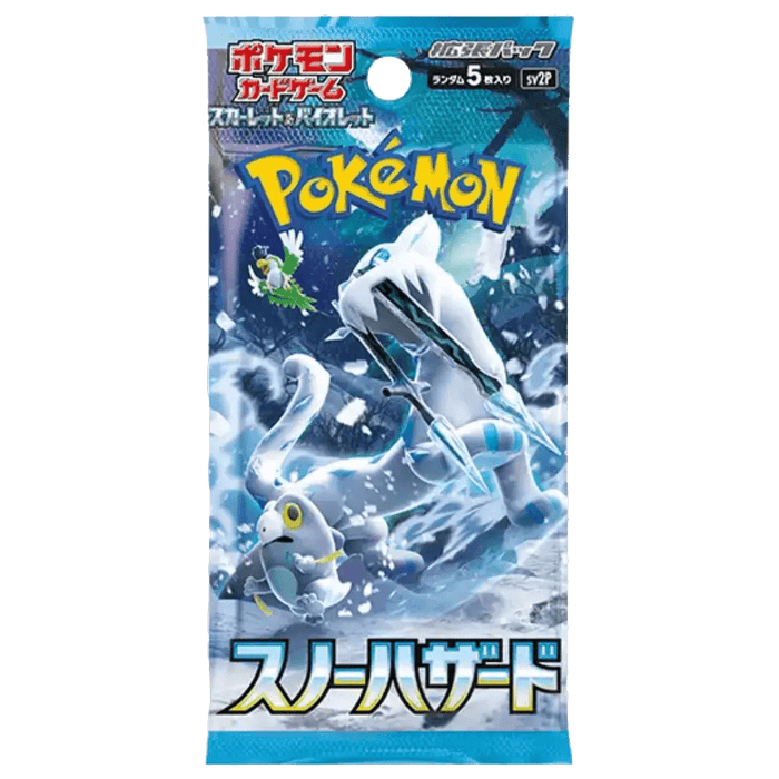 Pokemon TCG: Snow Hazard SV2P Japanese Booster Pack - EternaCards