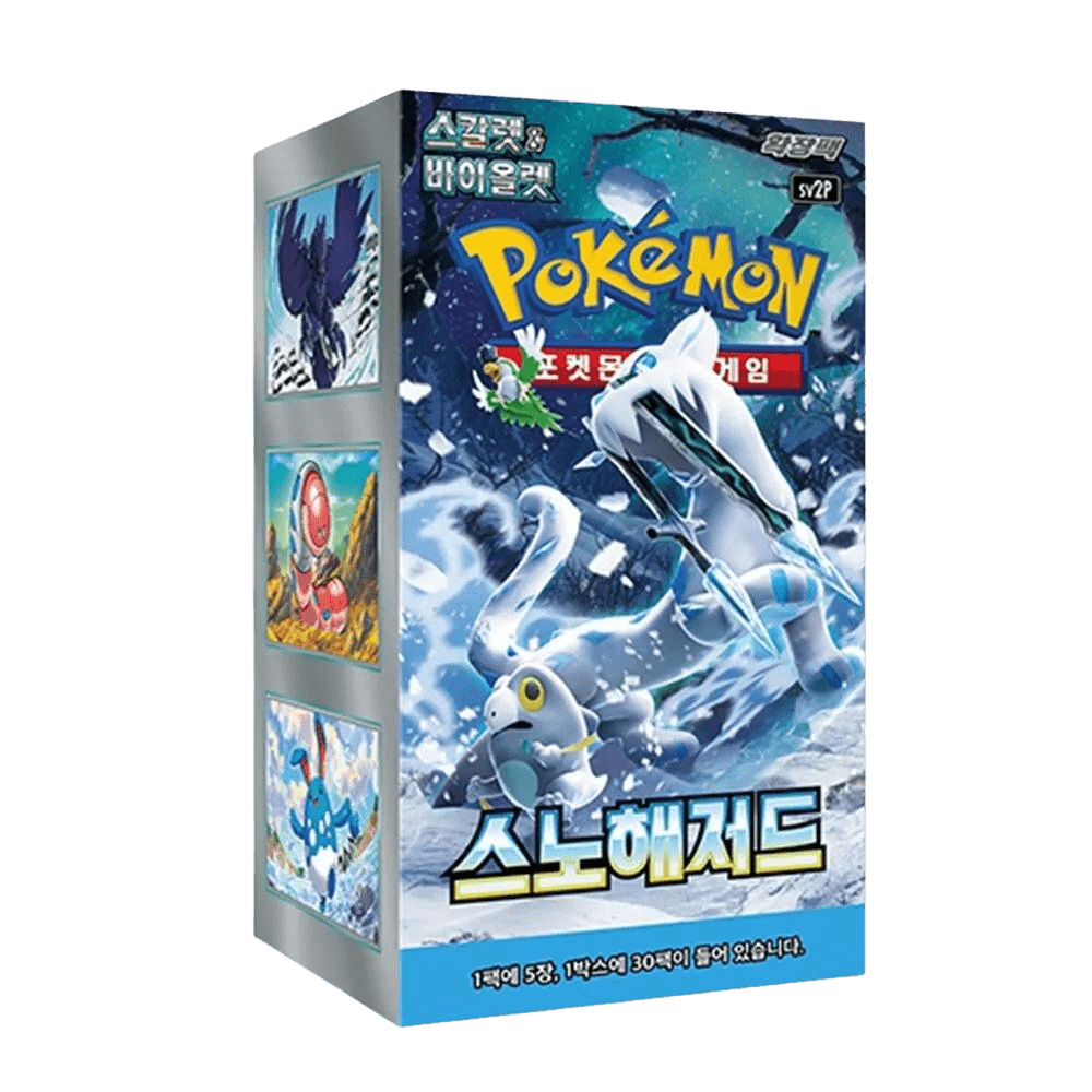Pokemon Snow Hazard Korean Booster Box (sv2P) EternaCards Pokemon Snow Hazard Korean Booster Box (sv2P) EternaCards