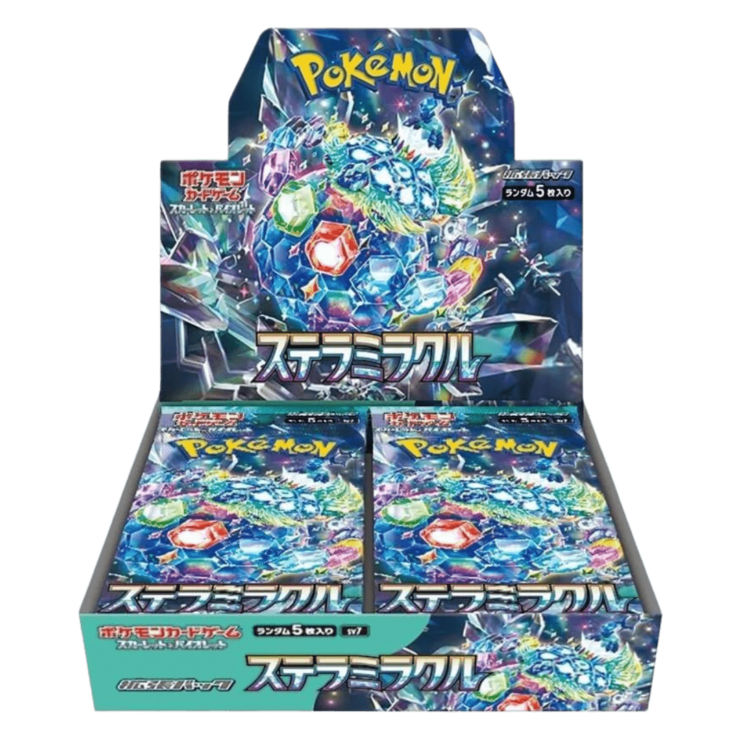 Pokemon Stellar Miracle Japanese Booster Box - SV7 EternaCards Pokemon Stellar Miracle Japanese Booster Box - SV7 EternaCards