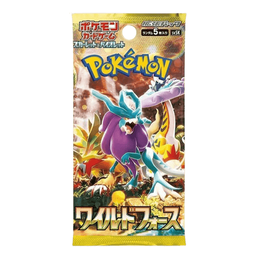 Pokemon TCG: Wild Force sv5K Japanese Booster Pack - EternaCards