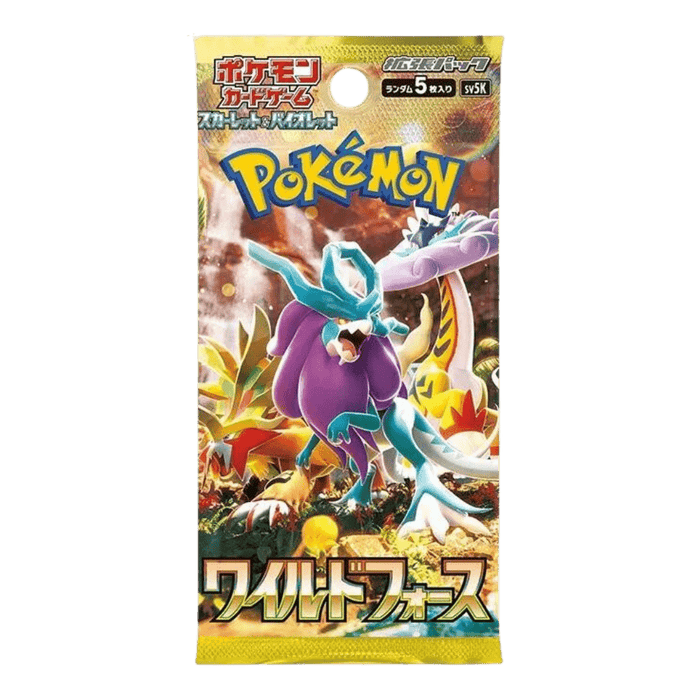 Pokemon TCG: Wild Force sv5K Japanese Booster Pack - EternaCards