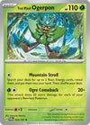Pokemon Teal Mask Ogerpon 024/167 SV06: Twilight Masquerade Holo