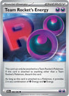 Pokemon Team Rocket's Energy 182/182 SV10: Destined Rivals Reverse Holo