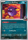 Pokemon Team Rocket's Koffing 125/182 SV10: Destined Rivals Reverse Holo