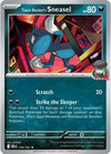 Pokemon Team Rocket's Sneasel 128/182 SV10: Destined Rivals Reverse Holo