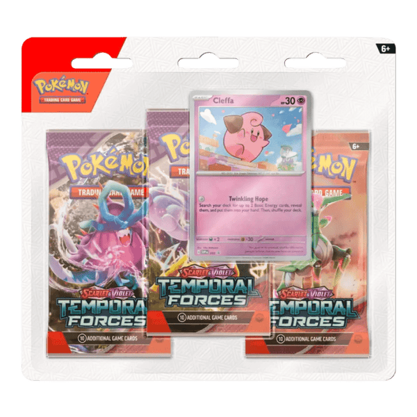 Pokemon Temporal Forces 3 - Pack Blister (Cleffa) - EternaCards