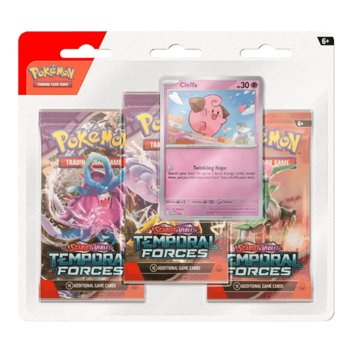 Pokemon Temporal Forces 3 - Pack Blister (Cleffa) - EternaCards