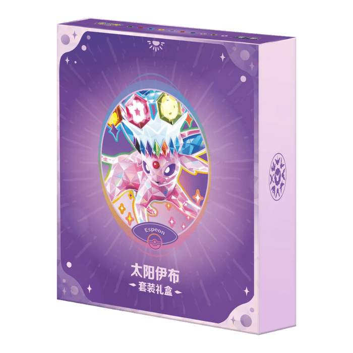 Pokemon Terastal Grand Crystal Gathering Eeveelutions Binder Gift Box (Simplified Chinese) - EternaCards