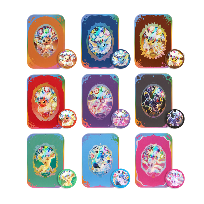 Pokemon Terastal Grand Crystal Gathering Eeveelutions Collection Gift Box (Simplified Chinese) - EternaCards