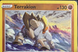 Pokemon Terrakion 097/195 SWSH12: Silver Tempest Holo - Eterna Cards