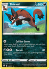 Pokemon Thievul 048/072 Shining Fates Reverse Holo