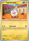 Pokemon Togedemaru 050/159 SV09: Journey Together Reverse Holo