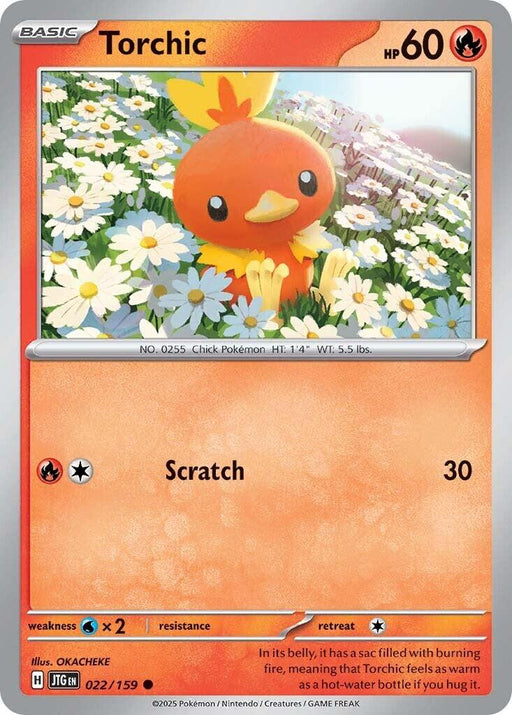 Pokemon Torchic 022/159 SV09: Journey Together Normal - EternaCards