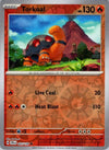 Pokemon Torkoal 025/159 SV09: Journey Together Reverse Holo