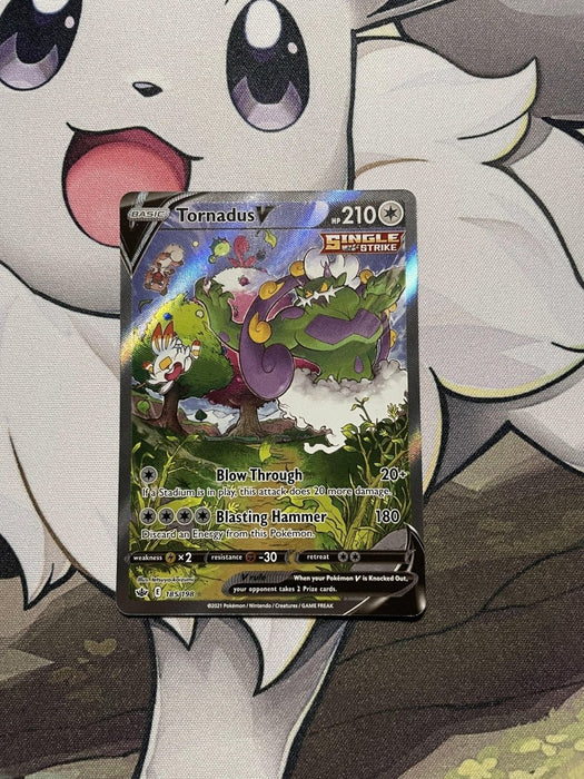 Pokemon - Tornadus V 185/198 - Chilling Reign - Alternate Art - EternaCards