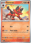 Pokemon Torracat 033/162 SV05: Temporal Forces Reverse Holo