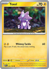 Pokemon Toxel 069/182 SV04: Paradox Rift Reverse Holo