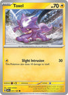 Pokemon Toxel 071/197 SV03: Obsidian Flames Reverse Holofoil