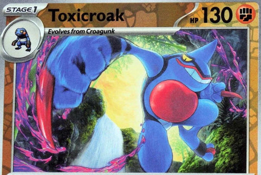 Pokemon Toxicroak 115/193 SV02: Paldea Evolved Normal - Eterna Cards
