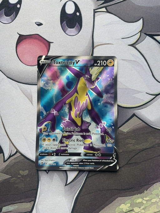 Pokémon - Toxtricity V - 182/192 - Rebel Clash - Full Art - EternaCards