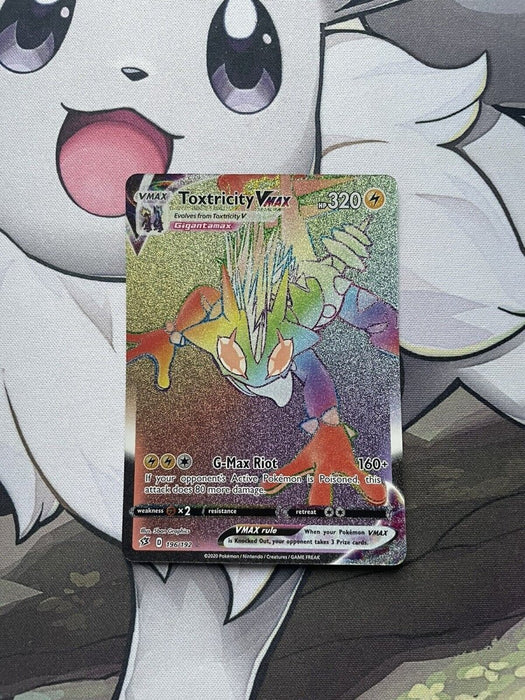 Pokemon - Toxtricity VMAX - 196/192 - Rebel Clash - Secret Rare - EternaCards