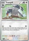Pokemon Tranquill 072/086 SV: Black Bolt Reverse Holo