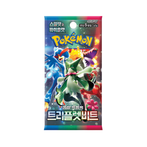 Pokemon Triplet Beat Korean Booster Pack (sv1A) - EternaCards