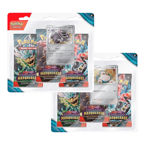Pokemon Twilight Masquerade 3 - Pack Blister (Revavroom/Snorlax) - EternaCards
