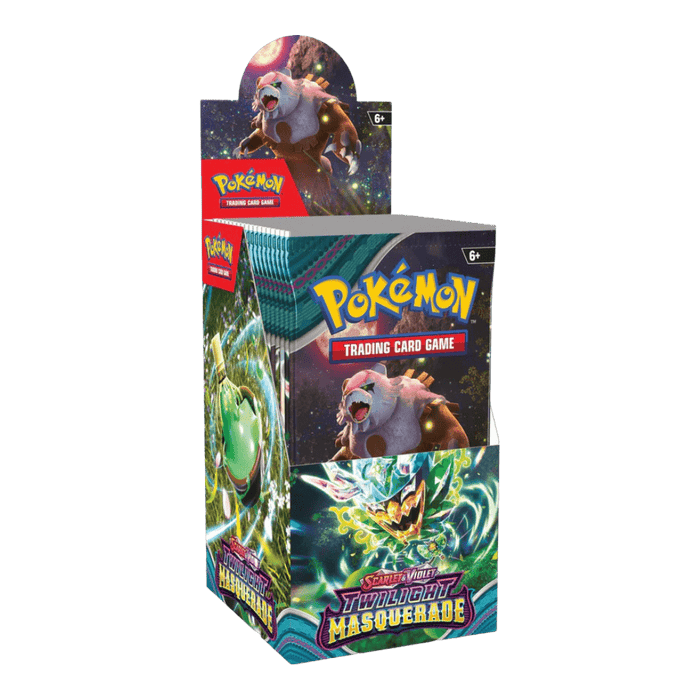 Pokemon Twilight Masquerade Half Booster Box (18 Packs) EternaCards Pokemon Twilight Masquerade Half Booster Box (18 Packs) EternaCards