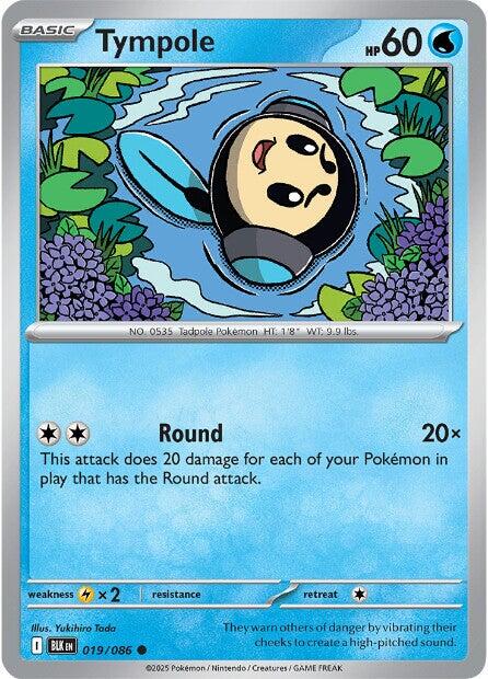 Pokemon Tympole 019/086 SV: Black Bolt Normal - EternaCards