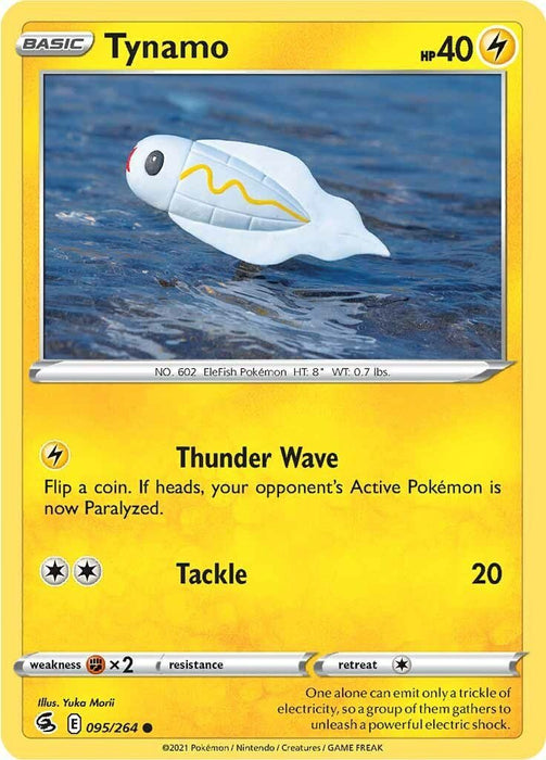 Pokemon Tynamo 095/264 SWSH08: Fusion Strike Normal - Eterna Cards