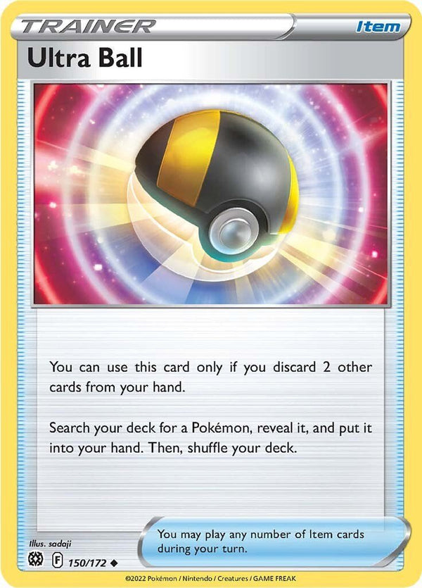 Pokemon Ultra Ball 150/172 SWSH09: Brilliant Stars Reverse Holo