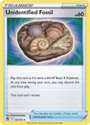 Pokemon Unidentified Fossil 165/195 SWSH12: Silver Tempest Reverse Holo