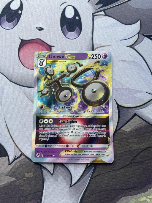 Pokemon - Unown VSTAR 066/195 - Silver Tempest - Ultra Rare - EternaCards