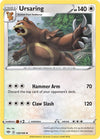 Pokemon Ursaring 139/189 SWSH03: Darkness Ablaze Reverse Holo