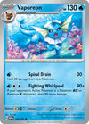 Pokemon Vaporeon 134/165 SV: Scarlet & Violet 151 Holo