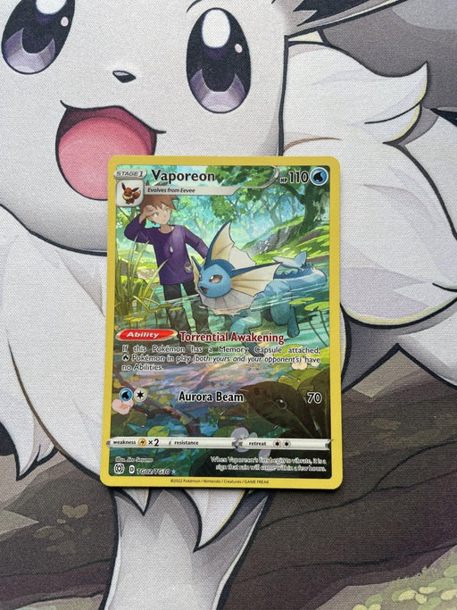 Pokemon - Vaporeon TG02/TG30 - Brilliant Stars - Trainer Gallery - EternaCards