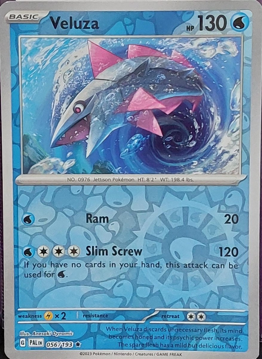 Pokemon Veluza - 056/193 SV02: Paldea Evolved Holo