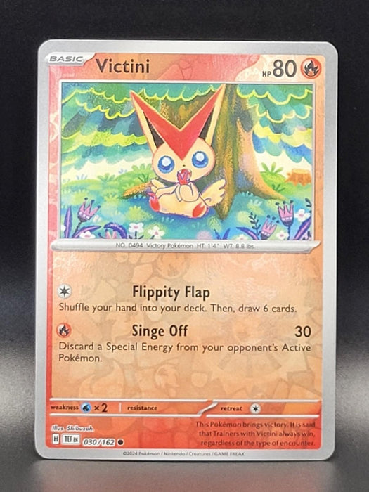 Pokemon Victini 030/162 SV05: Temporal Forces Normal - Eterna Cards