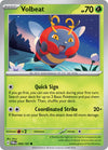 Pokemon Volbeat 009/167 SV06: Twilight Masquerade Reverse Holo