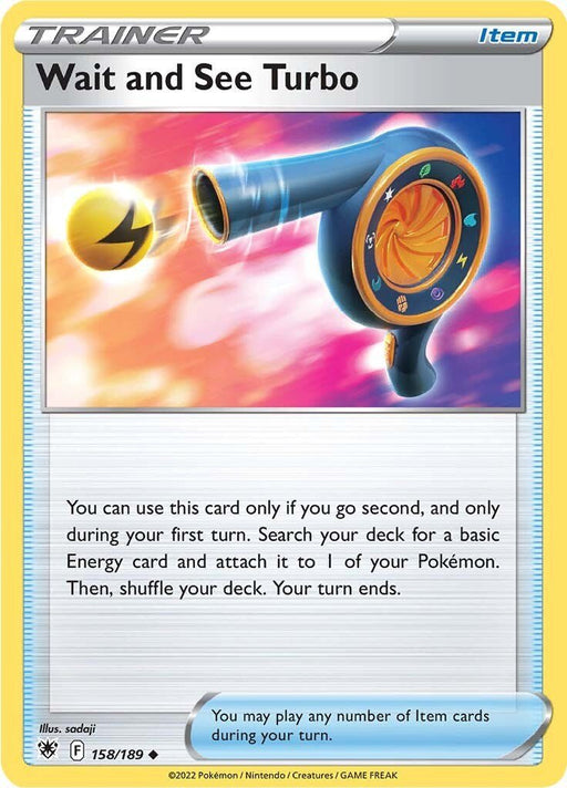 Pokemon Wait and See Turbo 158/189 SWSH10: Astral Radiance Reverse Holo - EternaCards