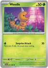 Pokemon Weedle 001/086 ME04: Chaos Rising Reverse Holo