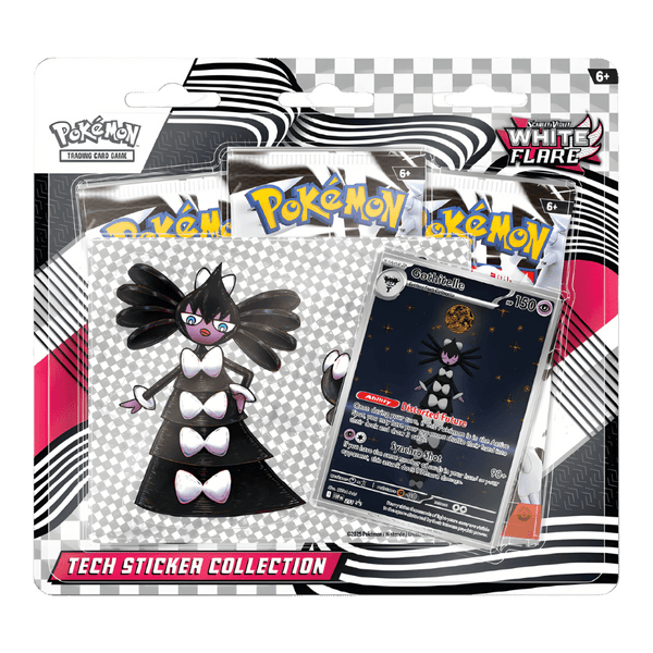 Pokemon White Flare Tech Sticker Collection Gothitelle - EternaCards