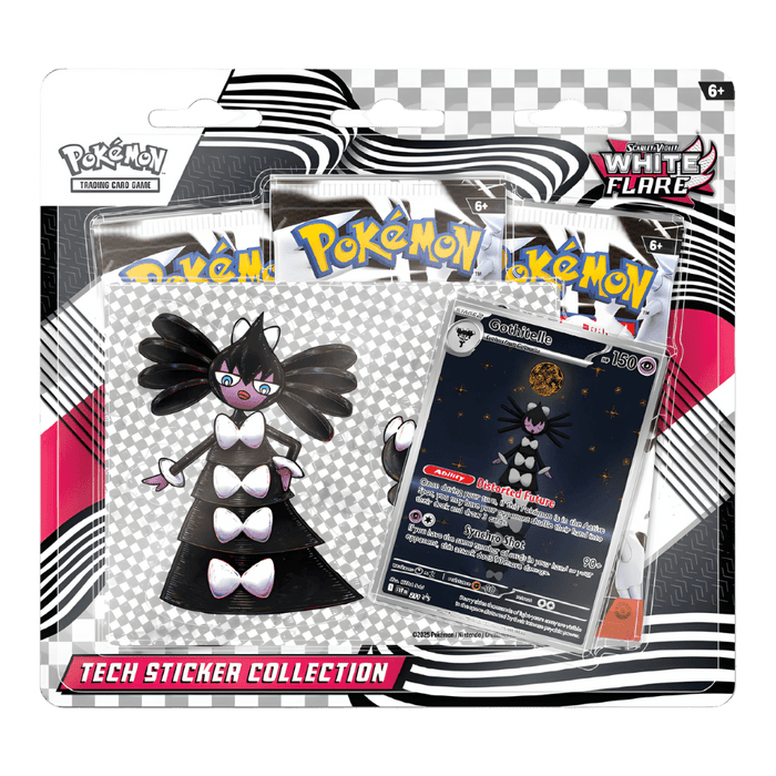 Pokemon White Flare Tech Sticker Collection Gothitelle - EternaCards