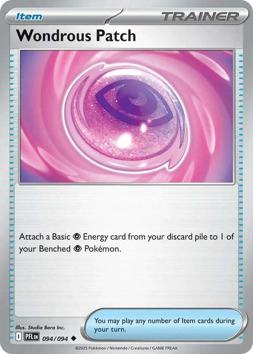 Pokemon Wondrous Patch 094/094 ME02: Phantasmal Flames Reverse Holo - EternaCards