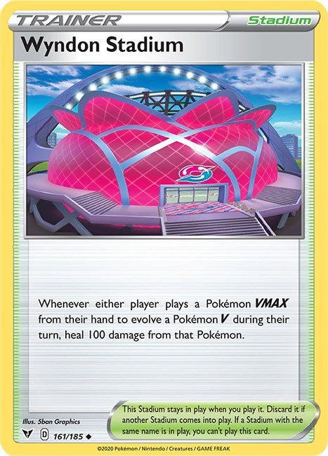 Pokemon Wyndon Stadium 161/185 SWSH04: Vivid Voltage Reverse Holo - EternaCards