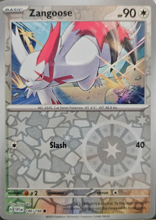 Pokemon Zangoose - 146/198 SV01: Scarlet & Violet Base Set Normal - Eterna Cards