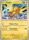 Pokemon Zapdos 065/167 SV06: Twilight Masquerade Holo