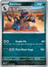 Pokemon Zweilous 066/086 SV: White Flare Normal - EternaCards